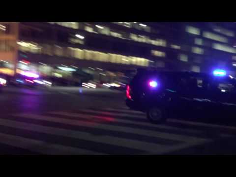 Trump's Waves From "Presidential" Motorcade