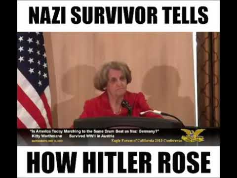Nazi survivor tells how Hitler rose.
