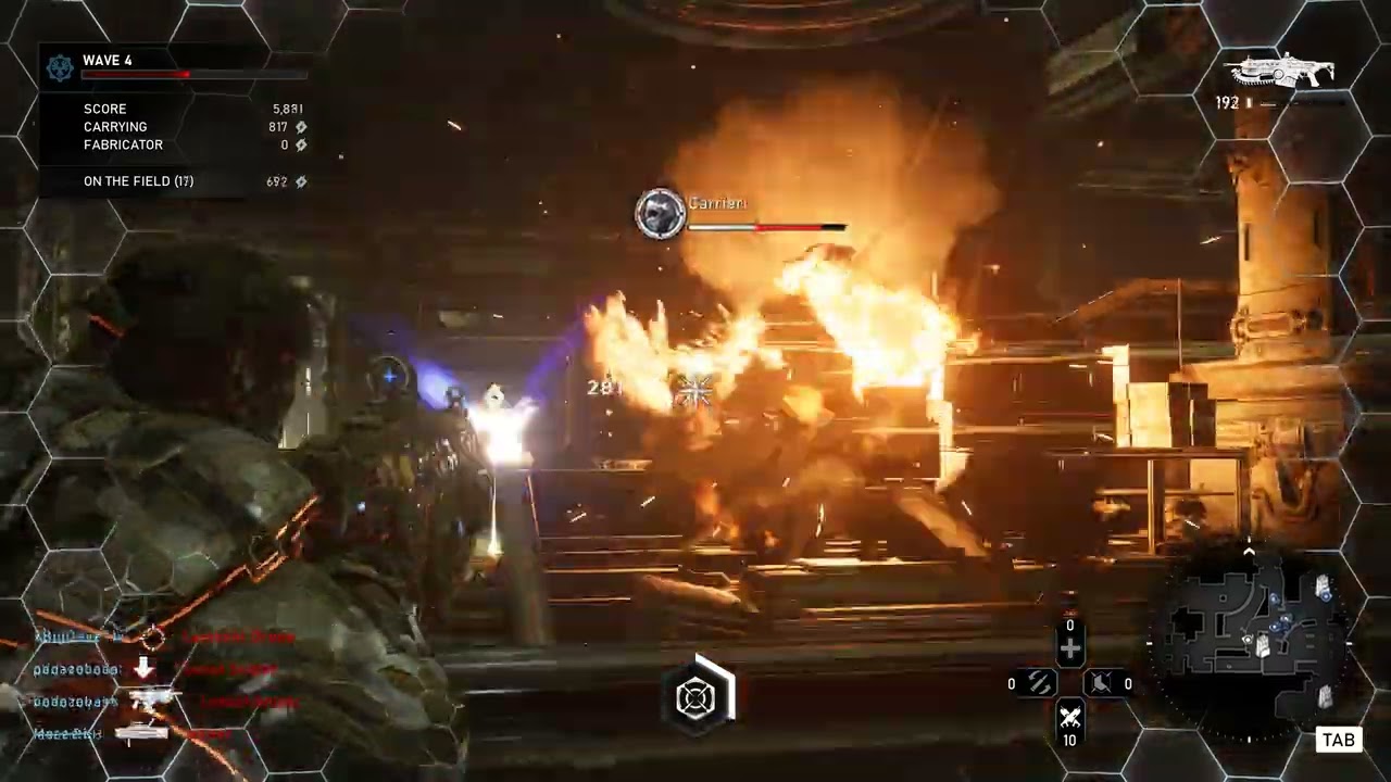 Gears of War 5 VETERAN A ONE MAN ARMY!!! SHIT TEAM!!!
