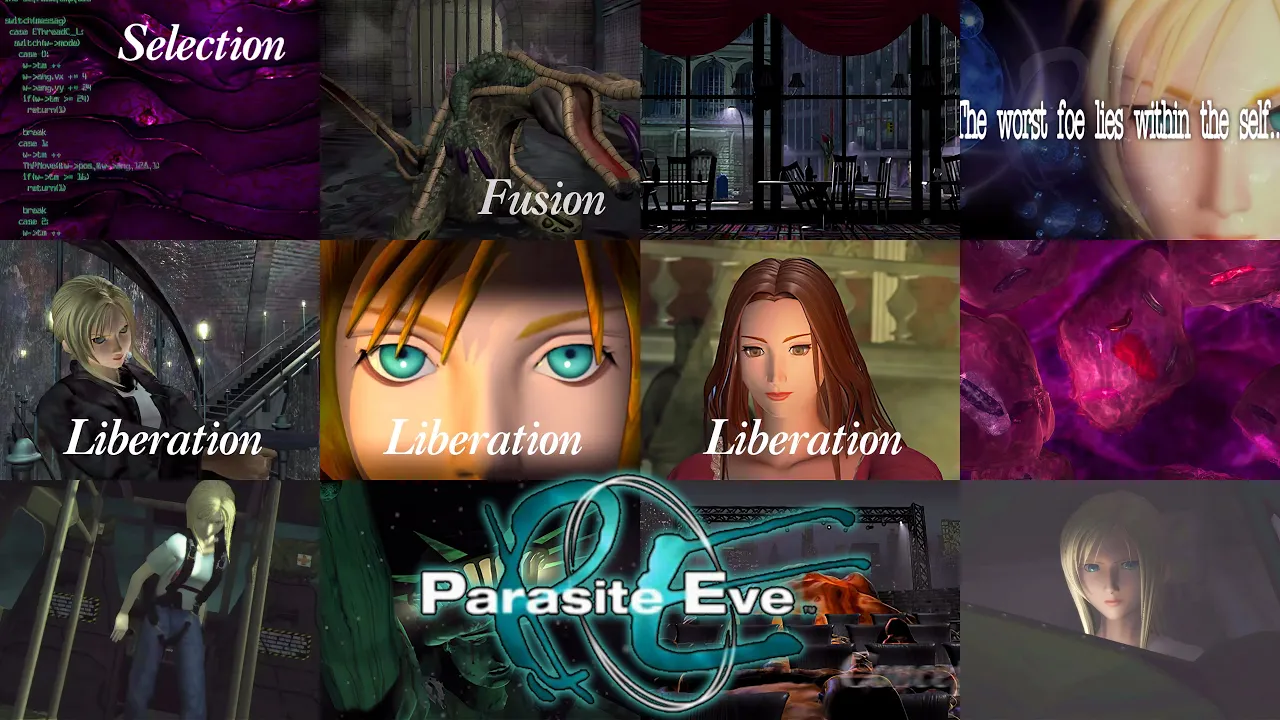 Parasite Eve (Intro Remastered via AI Machine Learning at 4K 60 FPS)