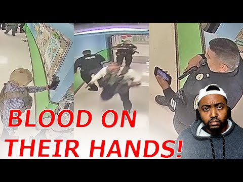 Uvalde Footage EXPOSES Cops Checking Phone, Running Away & Getting Hand Sanitizer During Shooting! [Black Conservative Perspective]