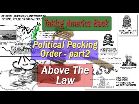 Political Pecking Order part2 - Above the Law