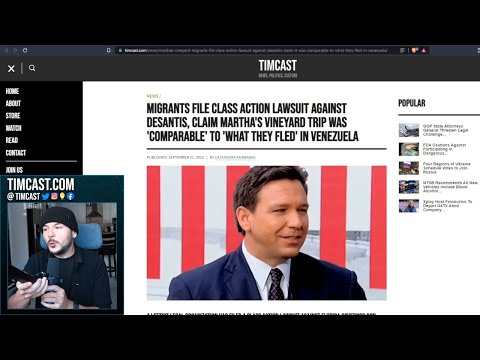 DeSantis NUKES The Libs By Dropping Consent Form PROVING Migrants AGREED To Go To Martha's Vineyard
