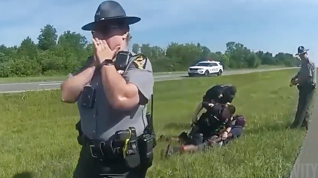 Ohio Officer Lets K-9 Maul Suspect Despite Trooper's Orders Not To Release The Dog