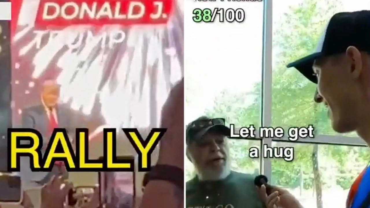 A Liberal Goes to a Trump Rally, What Happens Next Is SHOCKING!!!