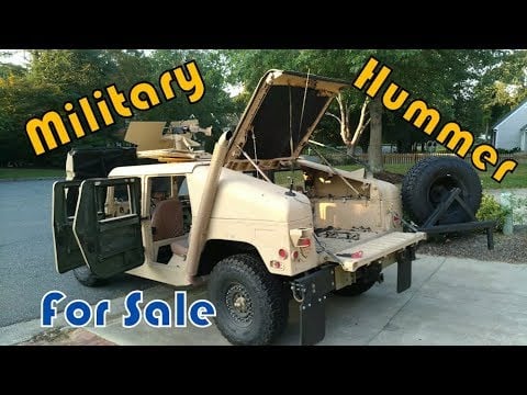 Military Hummer For Sale - M1045A2 HMMWV - Battlewagon 2.0