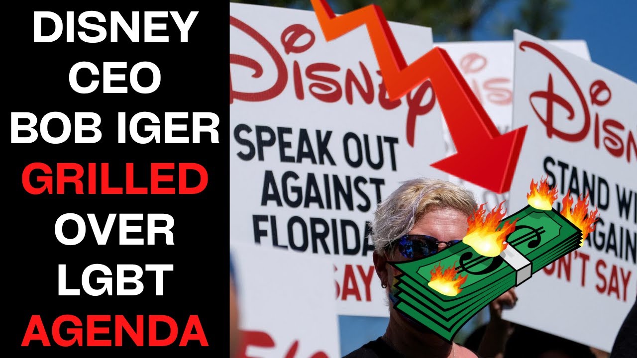 Woke-SJW Disney CEO Bob Iger Was Grilled On Disney’s LGBT Agenda