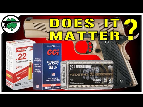 Is 22LR GOOD for Self Defense? Federal PUNCH Ammunition Accuracy
