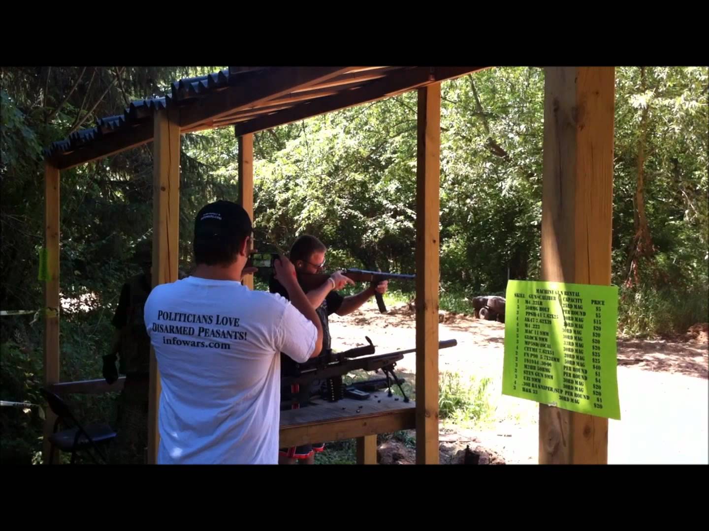 Feek's Tactical Machine Gun Shoot, 7/9/11-- PPSh-41 Full Auto 7.62 Tokarev