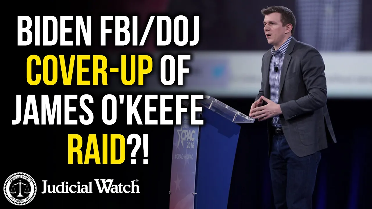 FITTON: Biden FBI/DOJ Cover-up of James O'Keefe Raid?!