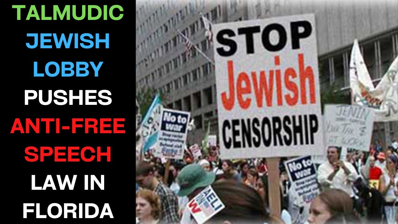 Talmudic Jewish Lobby Pushes Criminalization Of Criticism Of Judaism In Florida