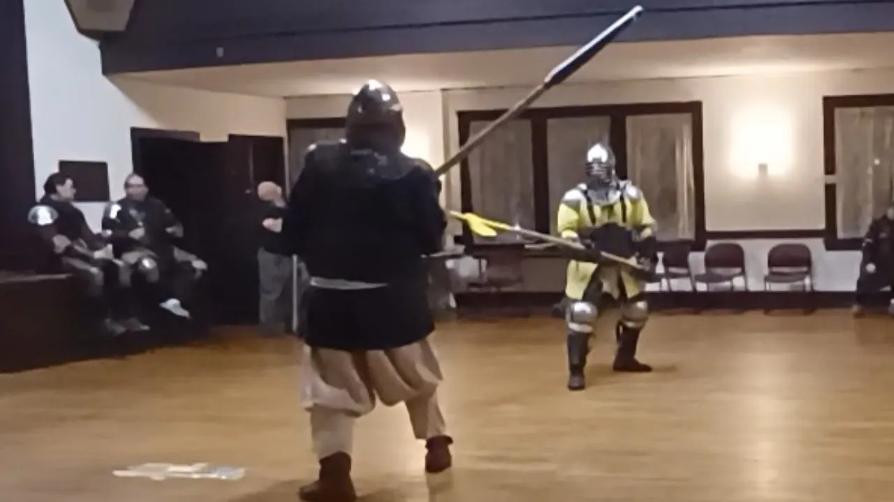 Poleaxe vs Glaive - Nutley New Jersey practice