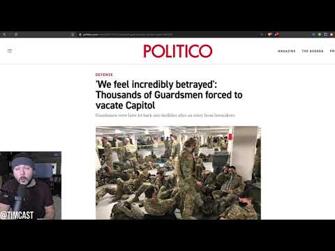 National Guard Forced To Sleep In Parking Garage After Defending Capitol, Dems And GOP Are Furious