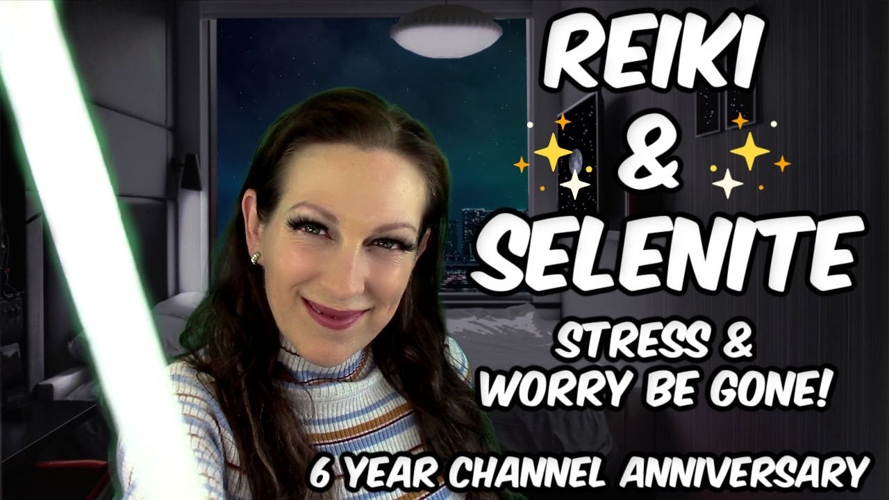 Reiki & Selenite Session✨ Release Stress & Worries😄Clearing & Rejuvenation✋🤚Start Over Fresh