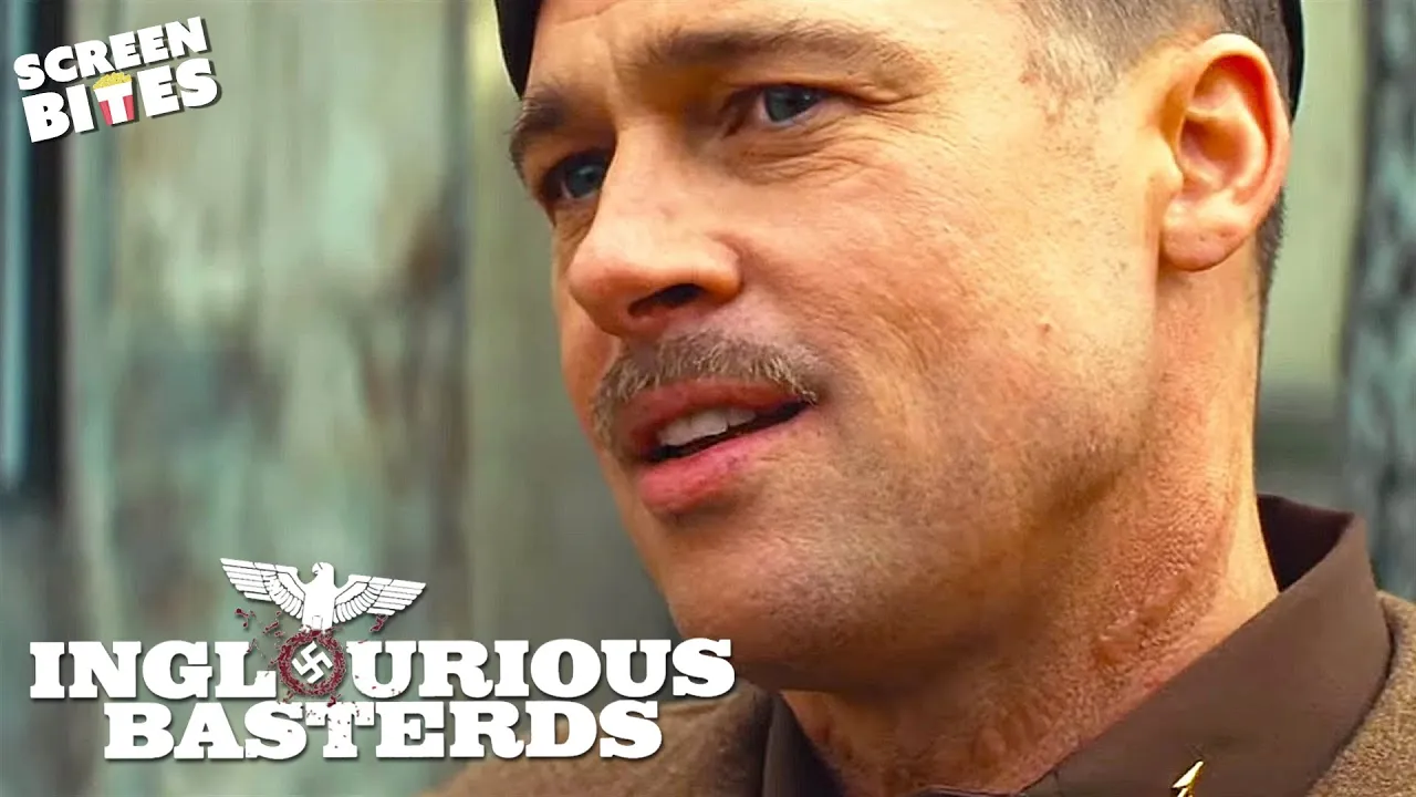 Brad Pitt's Opening Speech | Inglourious Basterds | Screen Bites
