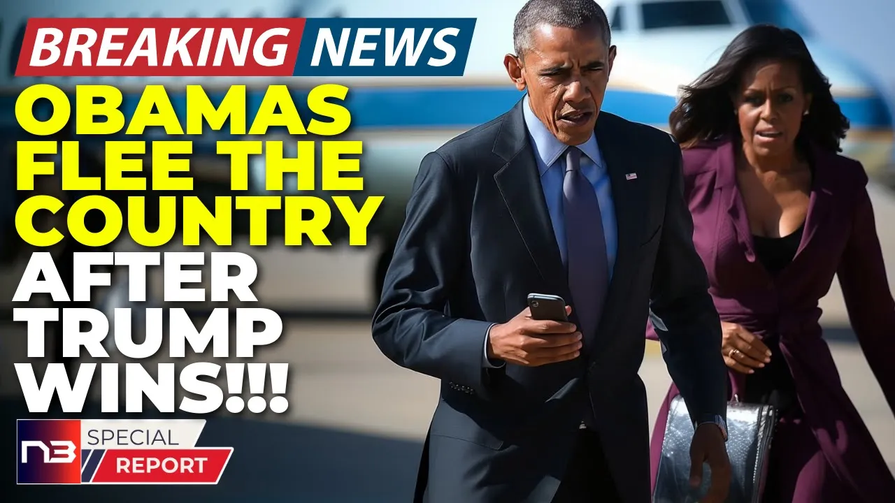 🚨BREAKING: The Real Reason The Obamas Just Fled The Country On Private Jets Has Everyone Talking Now