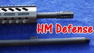 The Best AR-15 Barrel | HM Defense Monobloc Barrel First Look