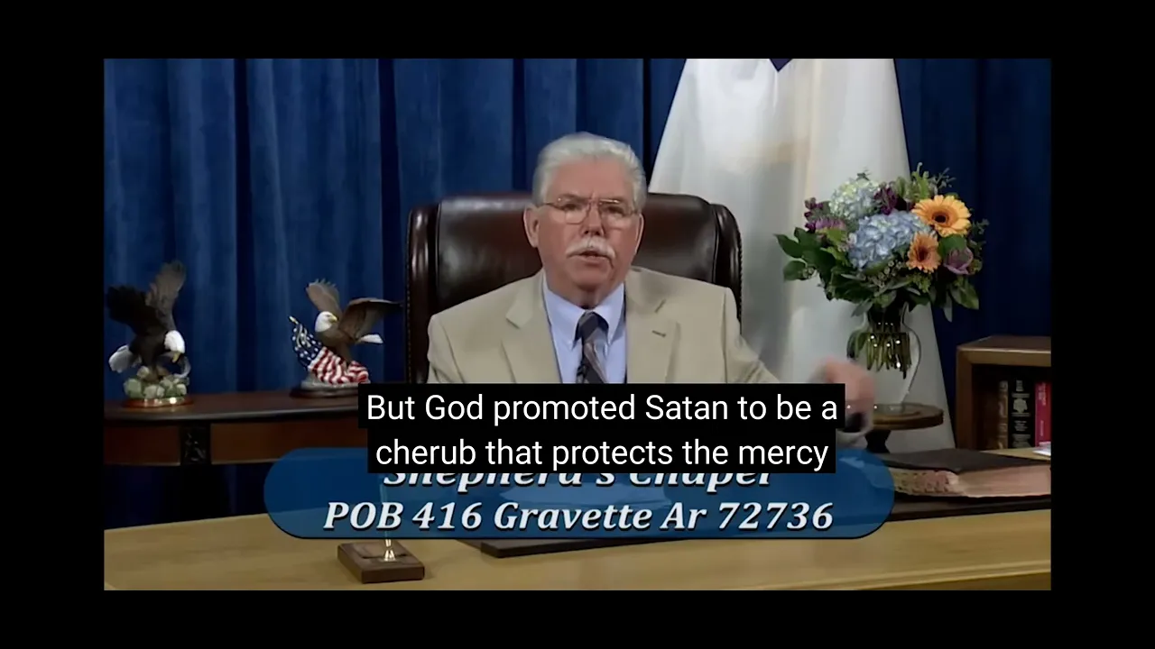 Where is it written that Satan will be turned to ashes from within?