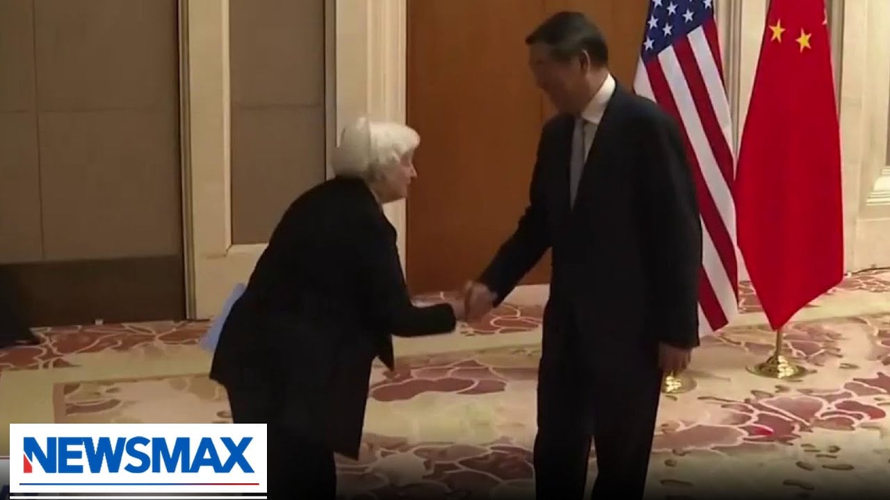 Yellen bowing to China was DISGRACEFUL: Gordon Chang and Gen. Blaine Holt | Wake Up America
