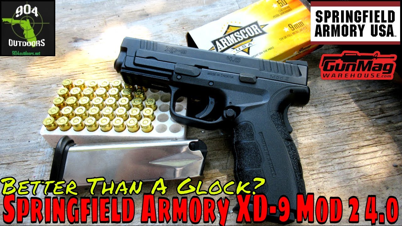 Springfield Armory XD9 Mod 2 4.0 - Better Than A Glock?