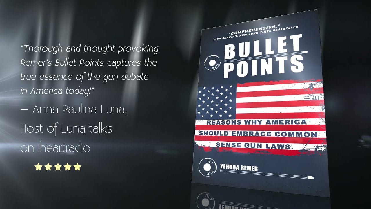 Book Promo: Bullet Points; Reasons Why America Should Embrace Common Sense Gun Law.