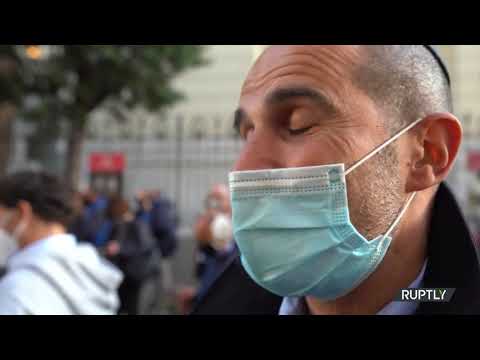 Jewish Community Holds pro-Israel Rally in Rome