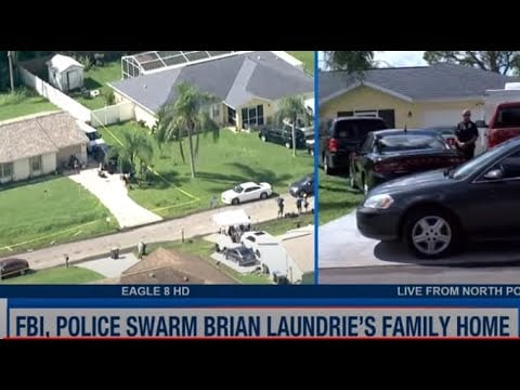 FBI and police inside Brian Laundrie's home | Gabby Petito case update