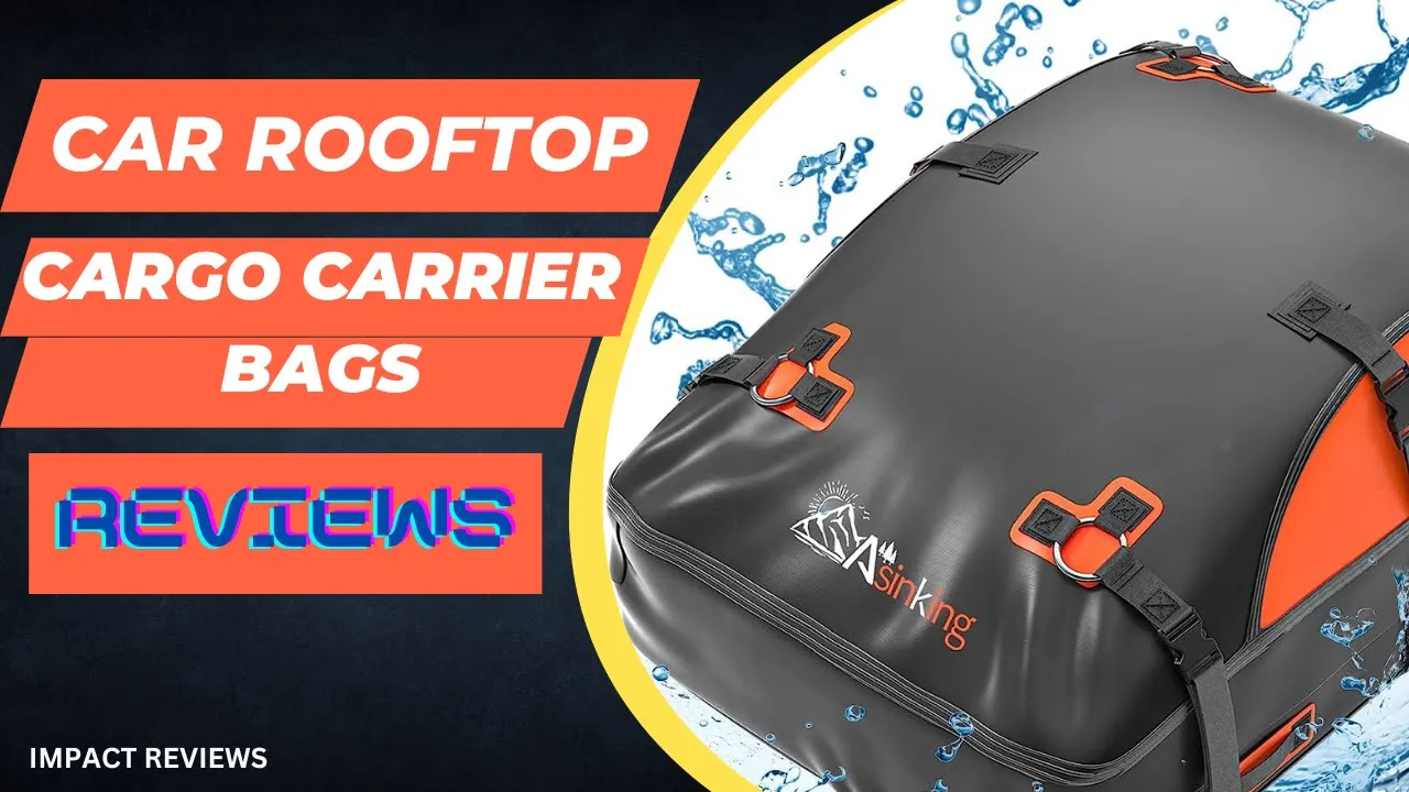 Ultimate Car Rooftop Cargo Carrier Bag - 9-in-1 Premium Waterproof Solution