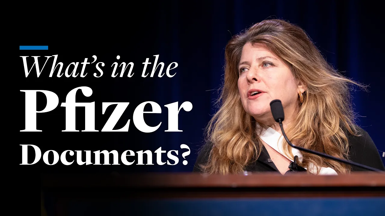 What’s in the Pfizer Documents? | Naomi Wolf
