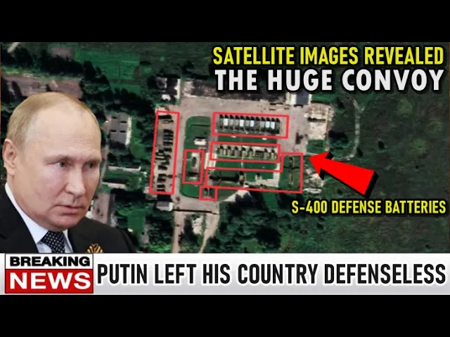 Finally he did it: Satellite images show Putin's desperation!