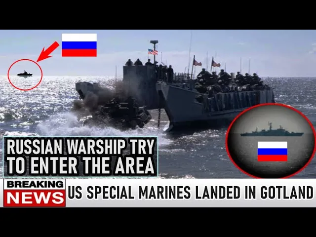 Tension in Baltic: US special marines LANDED on Gotland near Russian waters!