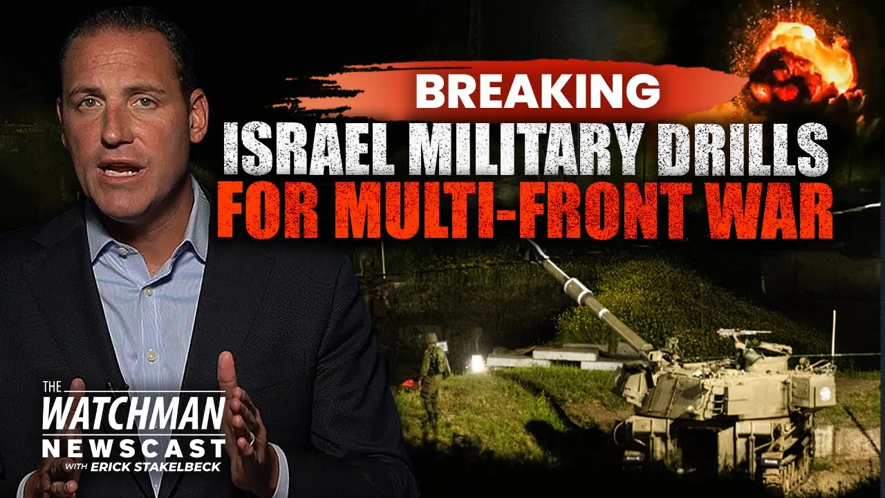 Israel Military Drill Simulates MULTI-FRONT War; Taliban Threat to "CONQUER" Iran| Watchman Newscast