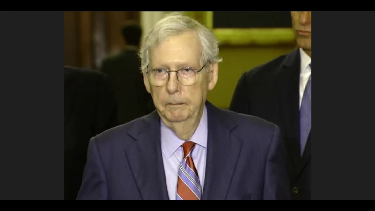 Mitch McConnell's clone has a malfunction 07/26/23