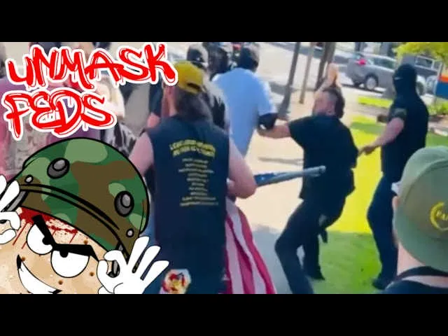 Proud Boys Rip Masks Off of FEDS Pretending to be White Nationalists