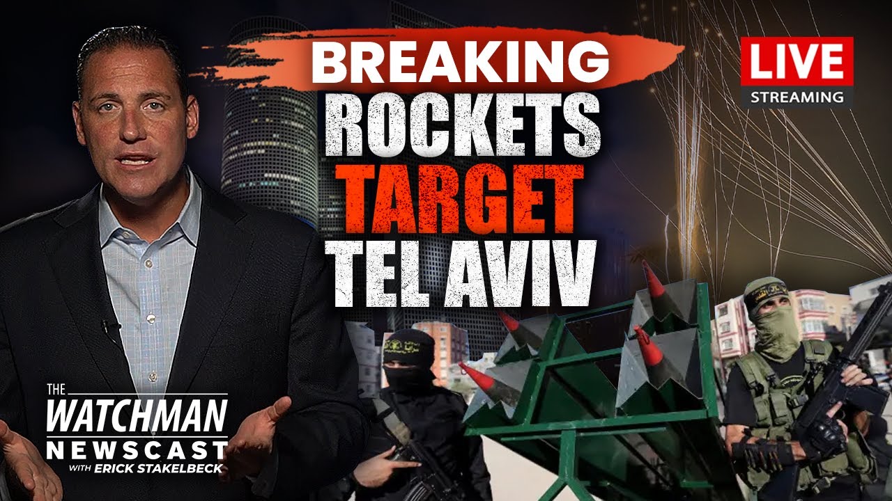 Israel BOMBARDED by Hundreds of Rockets; Gaza Barrages Threaten Tel Aviv | Watchman Newscast LIVE