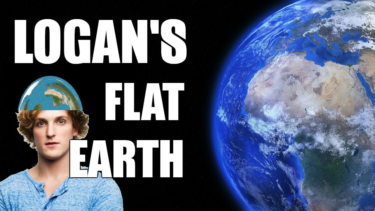 Logan Paul Comes Out Of Flat-Earth Closet ?!?