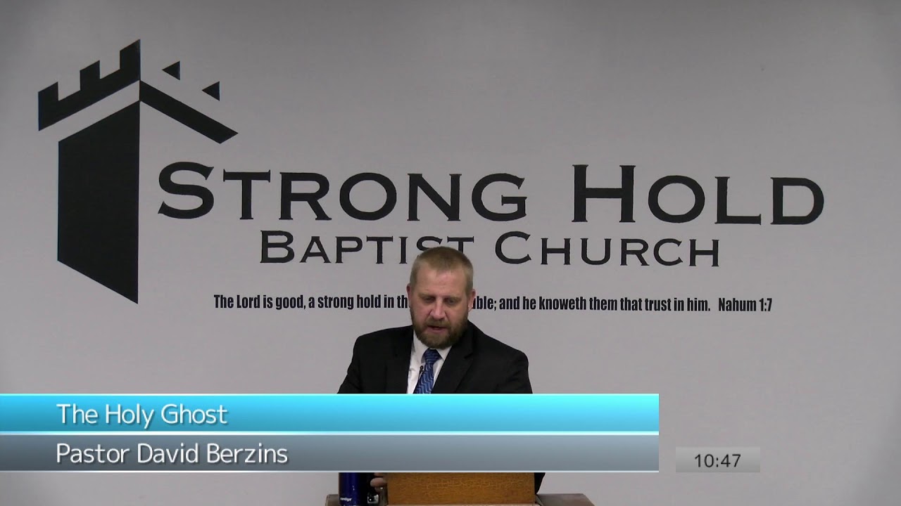 The Holy Ghost | Pastor David Berzins | 08/14/2022 Sunday AM
