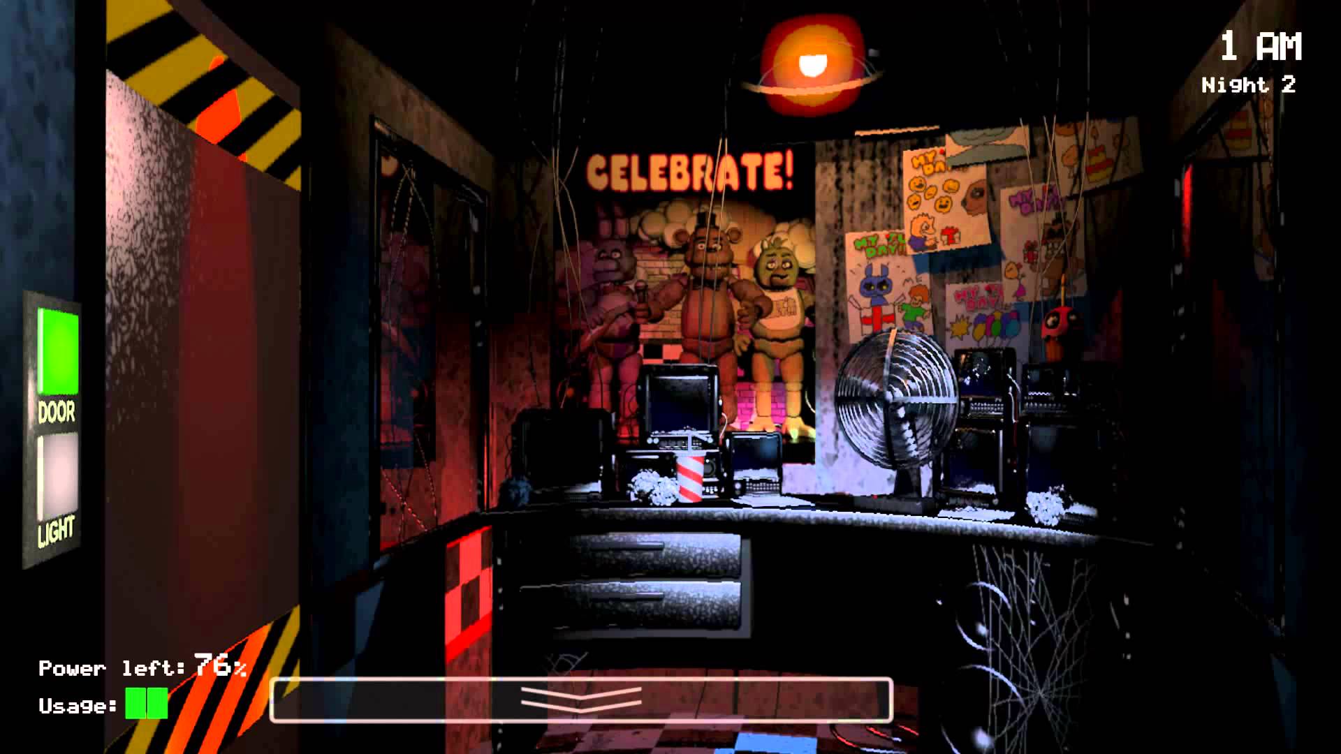 My first two nights at freddy's