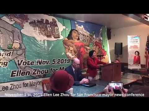 Ellen Lee zhou exposed San Francisco government corruption 11/01/2019