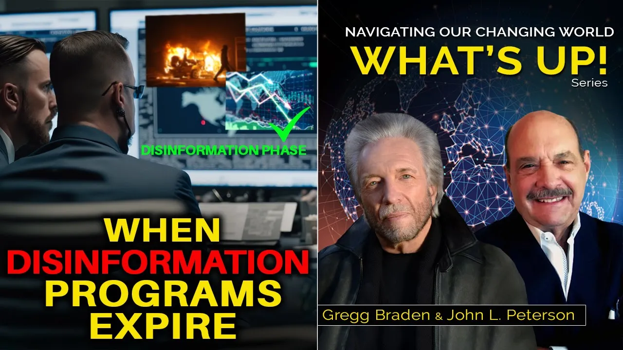 Gregg Braden – When CIA’s Disinformation Programs Served its PURPOSE… What’s Next?