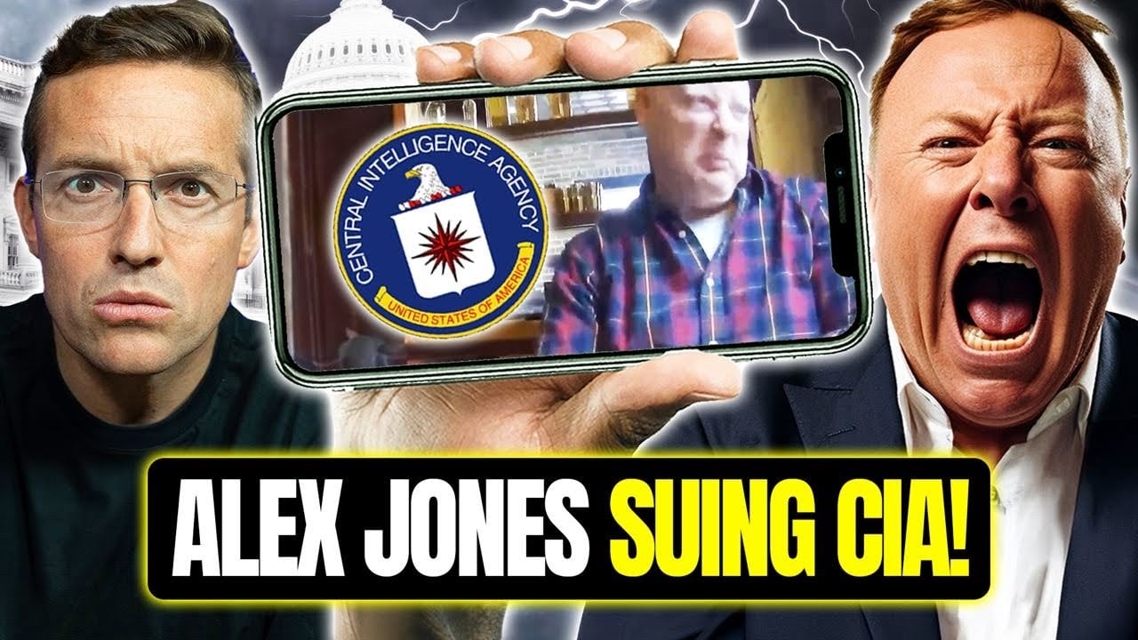 🚨 Alex Jones CONFIRMS he will SUE The CIA and FBI After CIA Agent ADMITS Targeting of Jones, Tucker