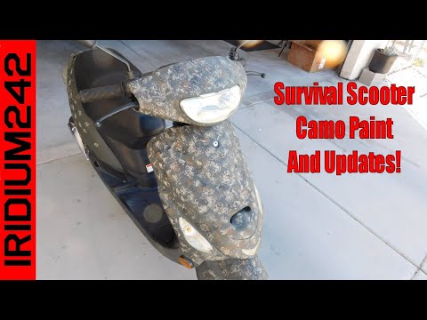Survival Scooter Updates And Camo Painting!