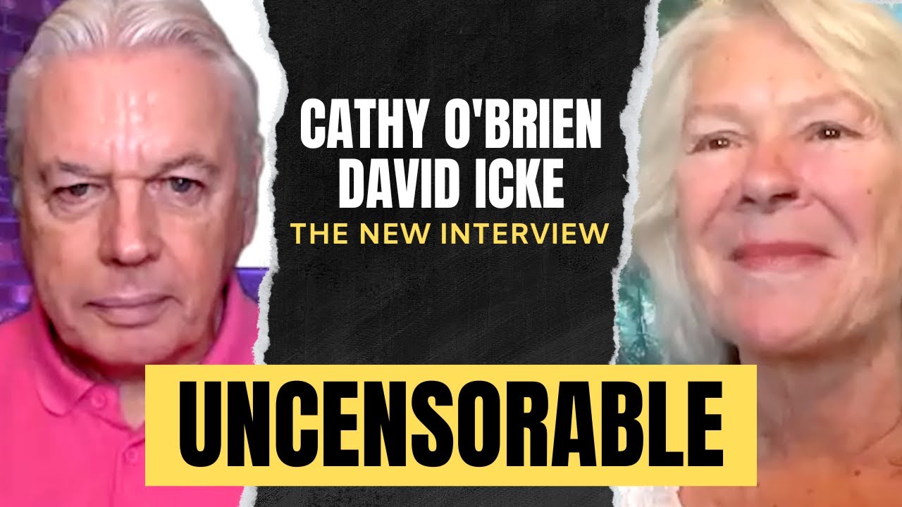 UNCENSORABLE - Cathy O'Brien & David Icke Interview