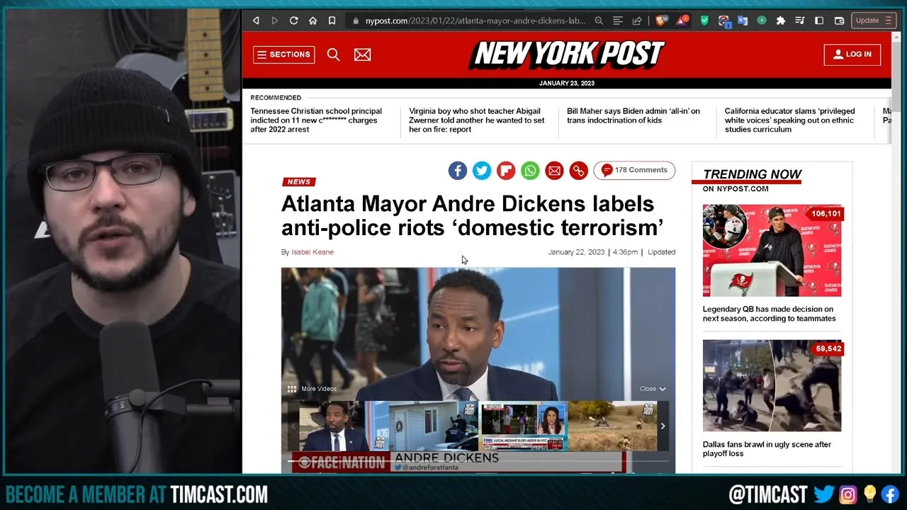 Antifa Arrested On TERROR Charges ATTACK Atlanta, CNN Says Overt Terror Is Actually PEACEFUL PROTEST