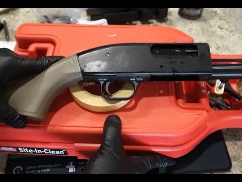 How to clean the Mossberg Maverick 88 shotgun.