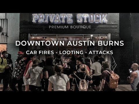 Citizen Attacked and Local Business Looted In Downtown ATX