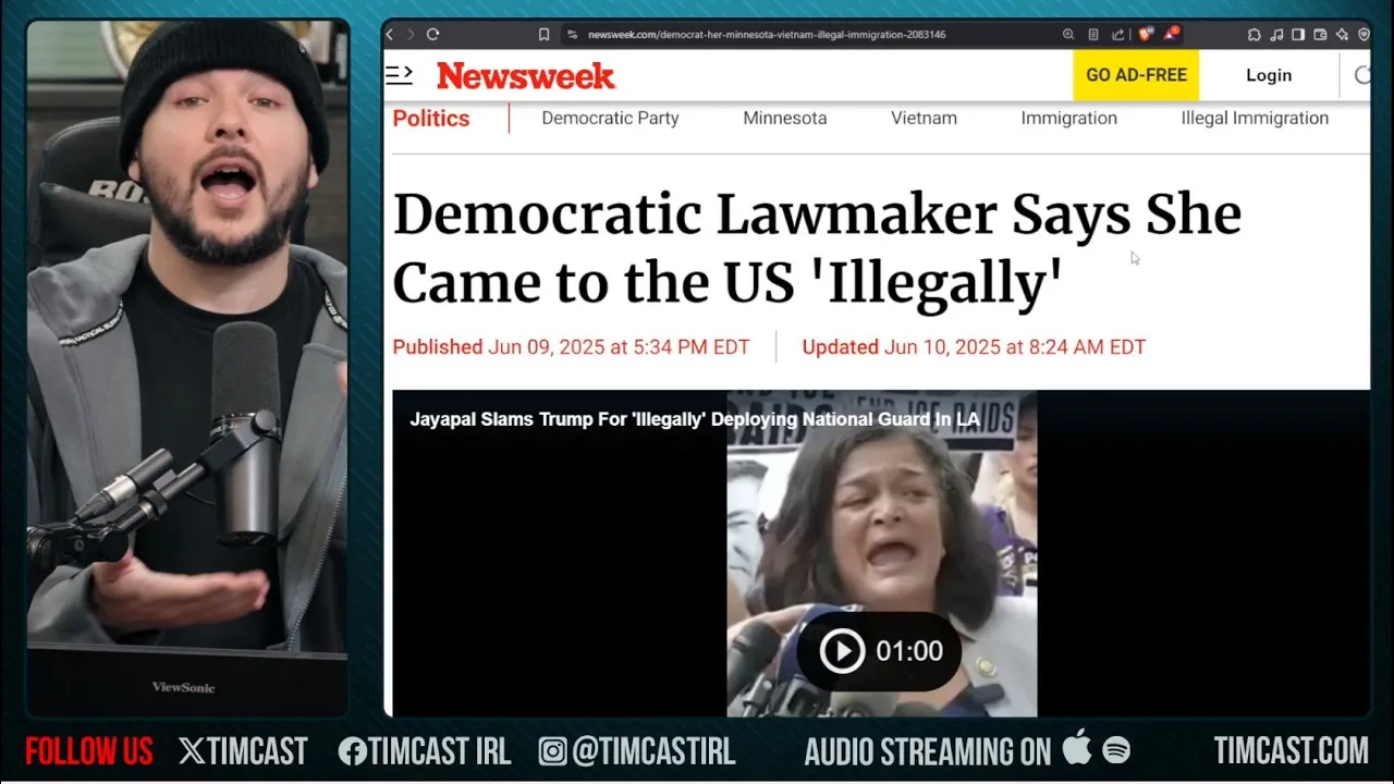 Democrat Rep SAYS SHES AN ILLEGAL IMMIGRANT In Shocking Speech, Gained Citizenship Fraudulently