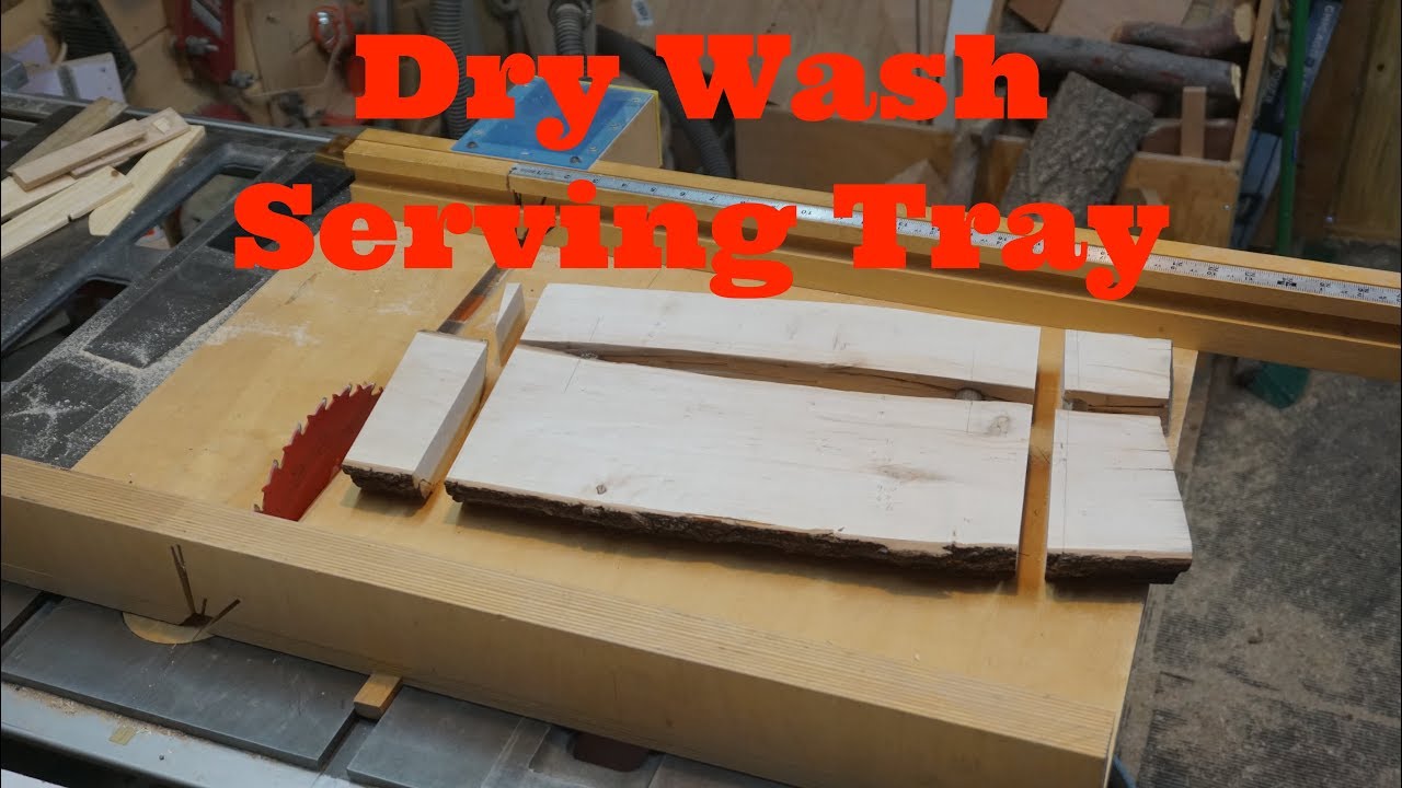 Dry Wash Live Edge Serving Tray, Littlewierdshop