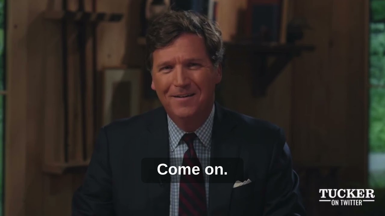 Tucker Carlson Drops First Episode On Twitter And Its A Doozy