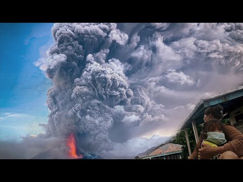 Incredible eruption of Krakatoa volcano! Indonesia froze in horror!